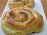 Receta Espirales de jamón y queso (de kisa)