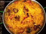 Receta Fideos al horno
