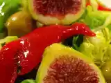 Receta Ensalada de higos y pimientos