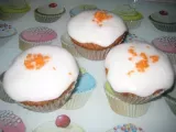 Receta Carrot cupcakes (magdalenas de zanahoria)