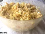 Receta Ensalada fria de espirales a la mayonesa con ajo