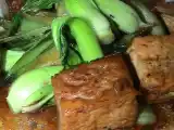 Receta Salteado de pak choy y tofu