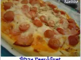 Receta Pizza frankfurt para dos