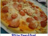 Receta Pizza frankfurt para dos