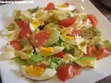 Receta Ensalada de pajaritas con vinagreta de nueces