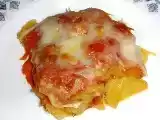 Receta Patatas al horno con peperoni