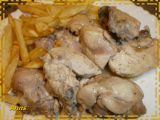 Receta Pollo al ajillo con guindillas