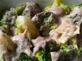 Receta Brócoli en salsa de champiñón