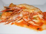 Receta Gambas griegas, receta