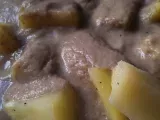 Receta Patatas al vapor en salsa