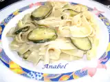 Receta Tagliatelle con queso azul