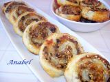 Receta Rollitos de hojaldre con setas