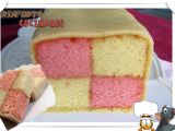 Receta Battenberg cake casero