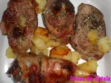 Receta Cordero asado con patatas (omnicuk)