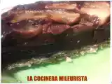 Receta Tarta de chocolate y manzana