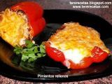 Receta Pimientos rellenos con carne picada o molida.