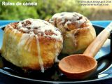 Receta Roles de canela