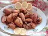 Receta Pollo al vino dulce