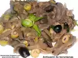 Receta Antipasto de berenjenas.