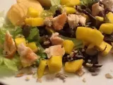 Receta Ensalada de pollo y mango