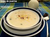 Receta Sopa de puerro (ajoporro).