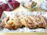 Receta Trenza tipo almudévar con pasas