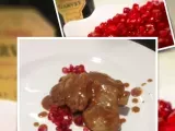 Receta Solomillo de cerdo en salsa de granada y pedro ximenéz
