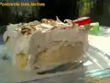 Receta Postre de tres leches.