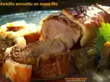 Receta Solomillo de cerdo envuelto en masa filo