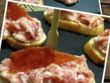 Receta Canapés de jamón con mayonesa