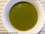 Receta Crema de verduras