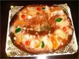 Receta Roscón de reyes de lujo