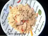 Receta Farfalle con vegetales