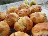 Receta Muffins de aceitunas, pimiento y queso