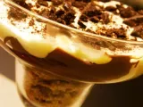 Receta Copa de crema de mascarpone con nutella y chocolate al peperoncino