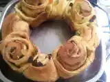 Receta Rosca doce com frutas cristalizadas e passas