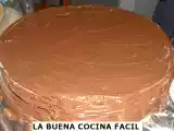 Receta Tarta de crema de cacao