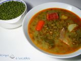 Receta Soja verde estofada