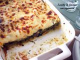 Receta Lasaña de bacalao y espinacas