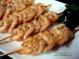 Receta Brocheta de gambas