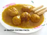 Receta Albondigas en salsa