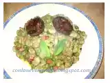 Receta Habas y guisantes frescos al aceite de oliva