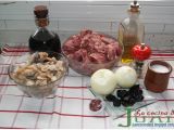 Receta Carrillera con setas y ciruelas pasas al pedro ximenez