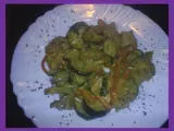Receta Cerdo al curry con verduras