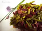 Receta Salteado de espárragos trigueros o verdes, con piquillos y jamón