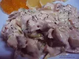 Receta Ensalada de pollo en salsa rosa