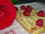 Receta Tarta de manzana (con hojaldre y frutos rojos)