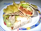 Receta Wraps cheeseburger a la parilla