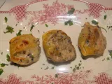 Receta Lumaconi rellenos de champiñón, calabacín y jamón de york