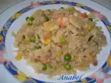 Receta Arroz frito cantonés